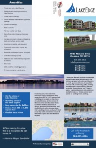 LakeEdge Brochure