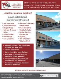 WaunakeeVillageMallFlyer